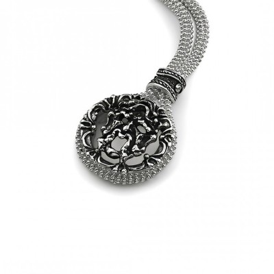 collana argento con maschera [41ddcdc7]