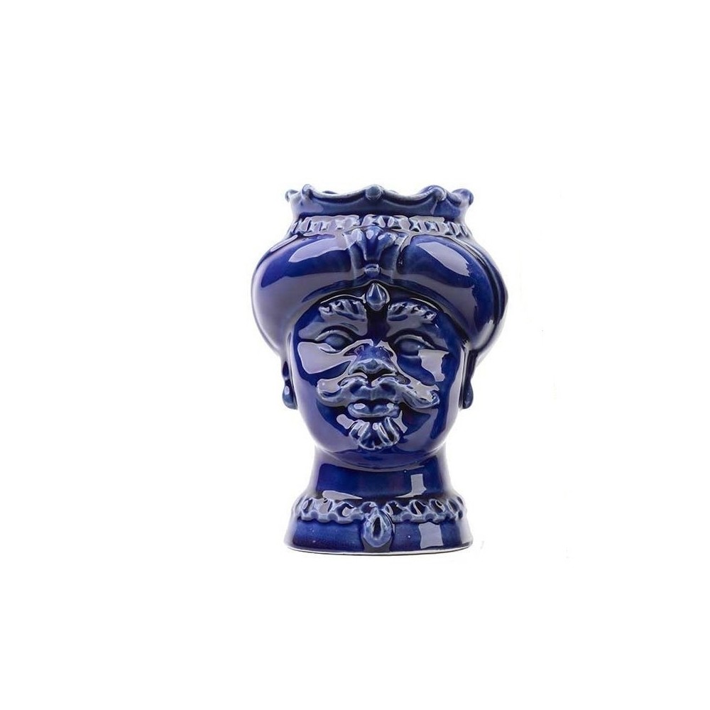 Testa di moro blu monocromo BTD012/M12 [62f81cb2]