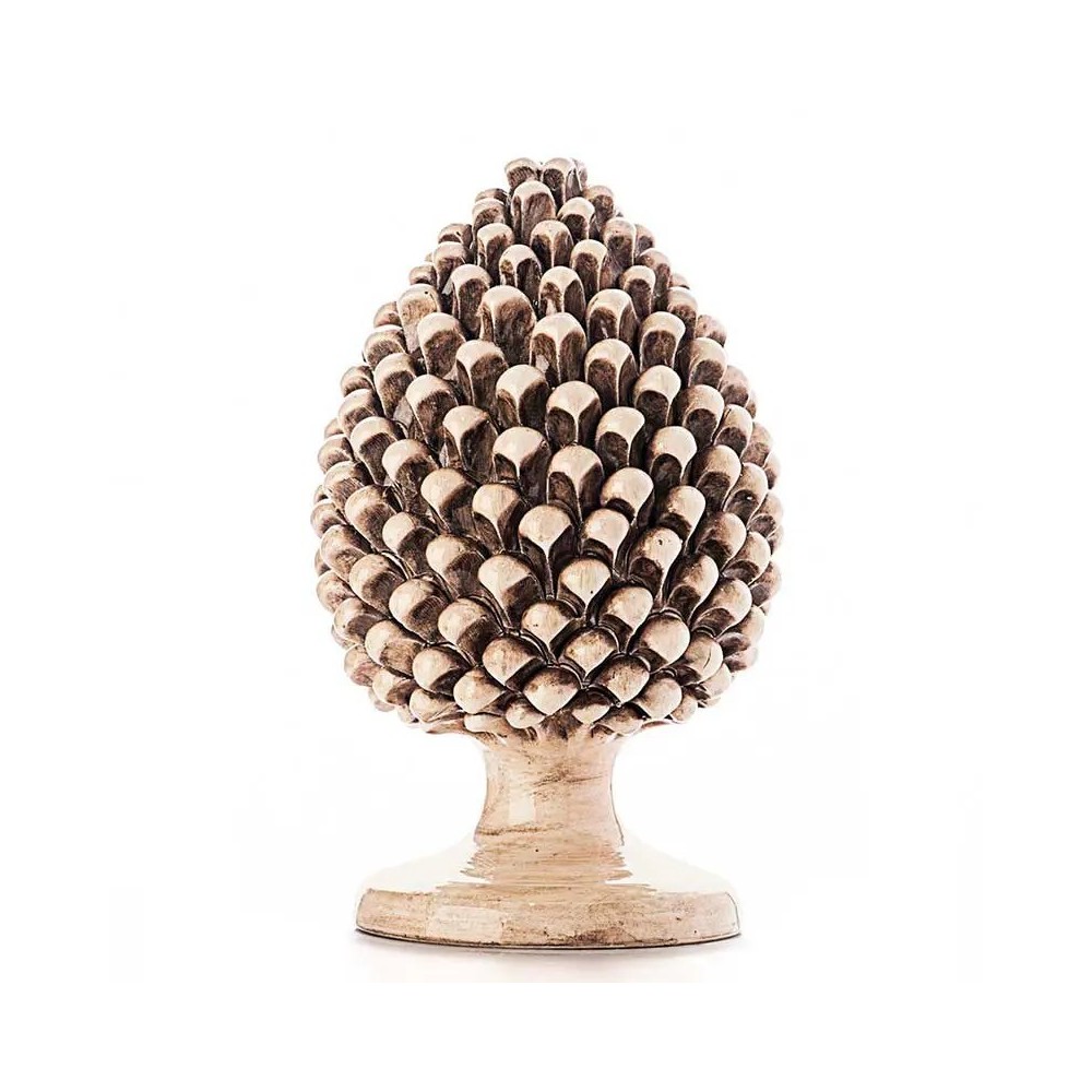 Pigna bianco antico h 20cm P-M007/20 [4707fd97]