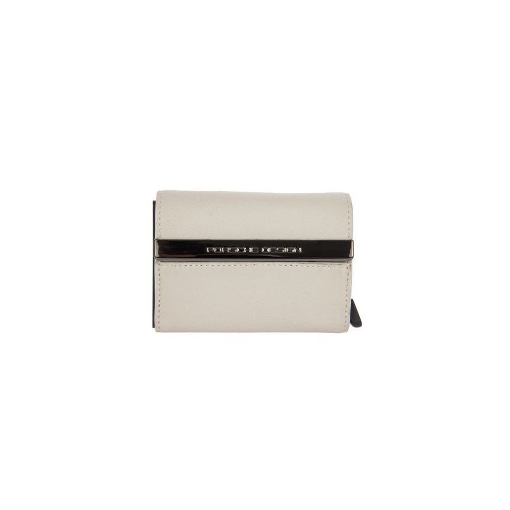 Portacarte in Pelle Bianca OSE09800.008 [b7f37c56]