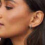 Orecchini Pandora Cuore a cerchio Pavè 296317cz [4b2fa53f]