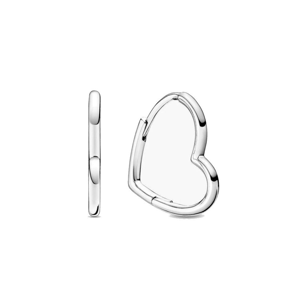 Orecchini  Pandora a cuore asimmetrici 298307C00 [e8b3895f]