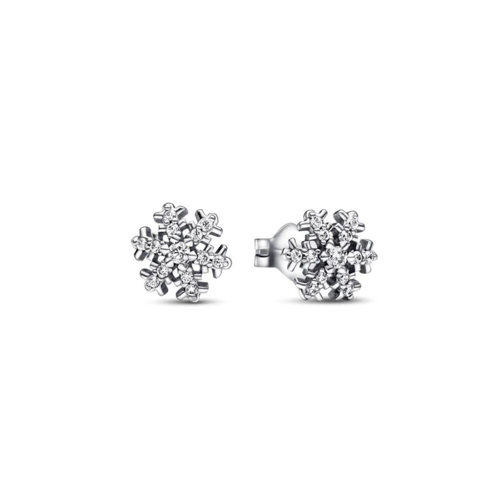Orecchini Pandora Moments Fiocchi di neve luminosi 292370C01 [1aa60b18]