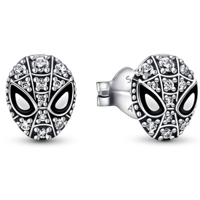 Orecchini Pandora Marvel  maschera Spider-man 292354C01 [5fd11d4a]