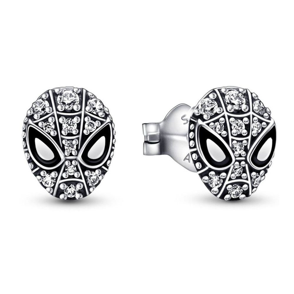 Orecchini Pandora Marvel  maschera Spider-man 292354C01 [5fd11d4a]