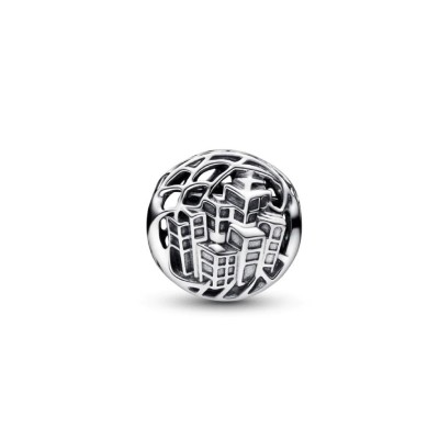 Charm Pandora Marvel spider-man in azione 792350C01 [fb2354a5]
