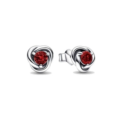 Orecchini Pandora Cerchi Eterni Rosso Scuro 292334C06 [661cc1bc]