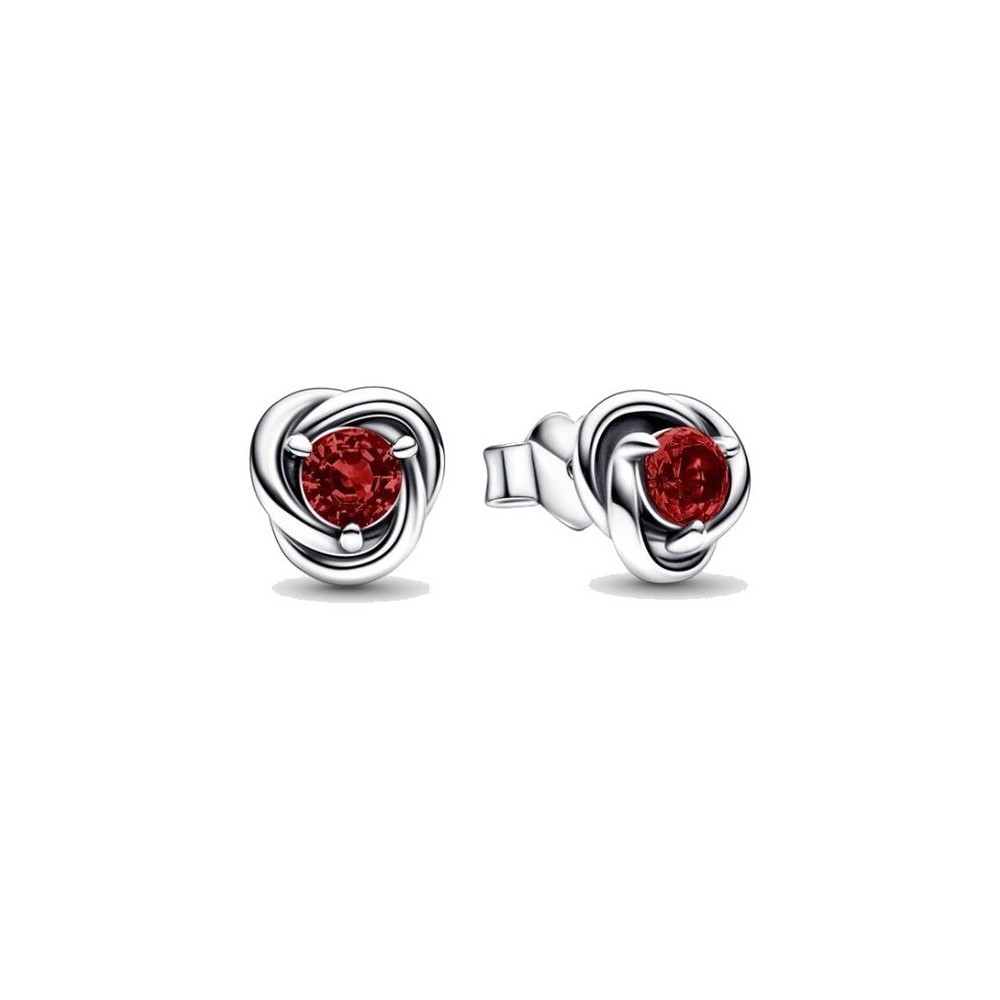 Orecchini Pandora Cerchi Eterni Rosso Scuro 292334C06 [661cc1bc]