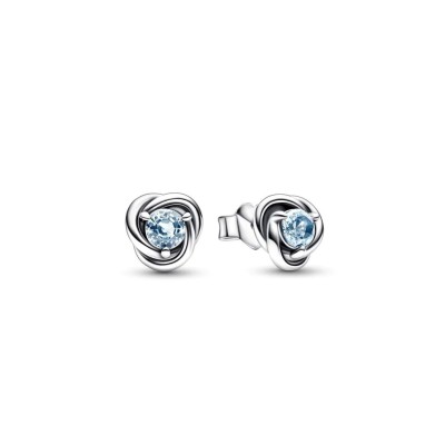 Orecchini Pandora Moments Cerchi Eterni Azzurri 292334C09 [e1b019bd]