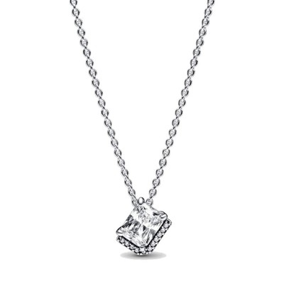 Collana Pandora Punto luce Rettangolo 392388C01-45 [efe9a8be]