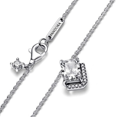 Collana Pandora Punto luce Rettangolo 392388C01-45 [36cfebb3]