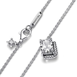 Collana Pandora Punto luce Rettangolo 392388C01-45 [36cfebb3]
