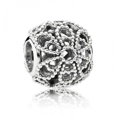 Charm Pandora Garden Rose Openwork 791282 [c3b1d9fd]