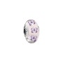 Charm Pandora Moments Vetro di Murano Rosa con Farfalle 797893 [ffa32fc0]
