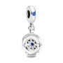 Charm Pandora Bussola Girevole Con Cristallo Blu 790099C01 [5a3d4a57]