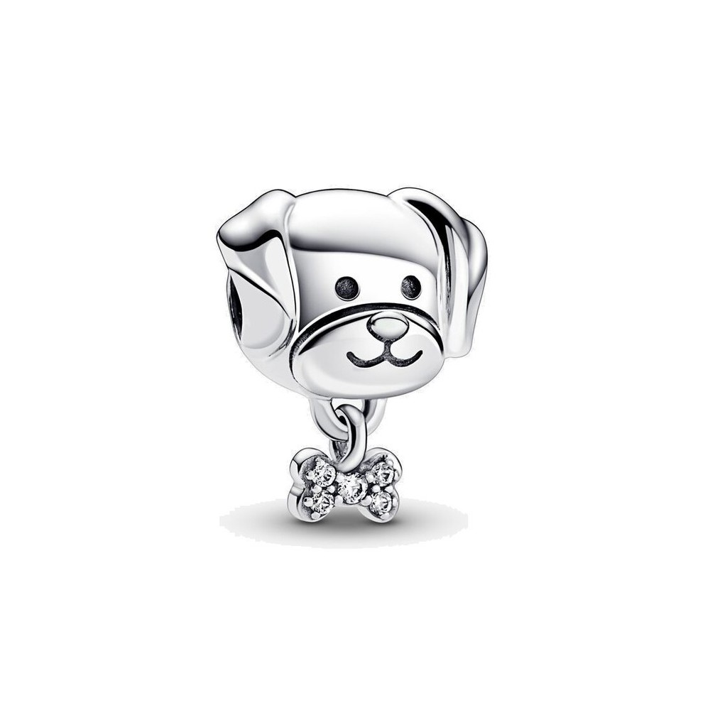 Charm Pandora Cagnolino con Osso 792254C01 [f7b20eac]