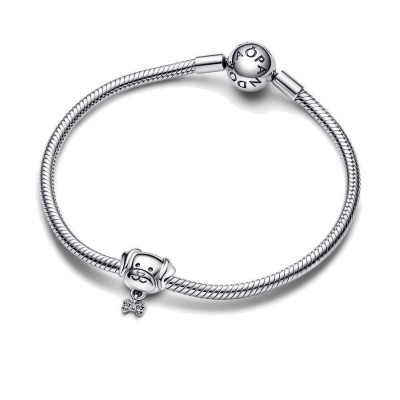 Charm Pandora Cagnolino con Osso 792254C01 [99898ca5]