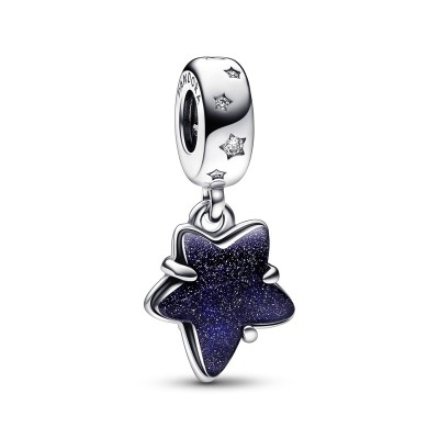 Charm Pandora stella blu vetro murano 792368C01 [26c44c52]