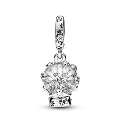 Charm Pandora globo di neve con fiocco di neve 792369C01 [6e645fa0]