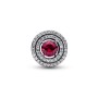 CharmPandora Timeless con Pavè e pietra rossa 792418C01 [d1ac42af]
