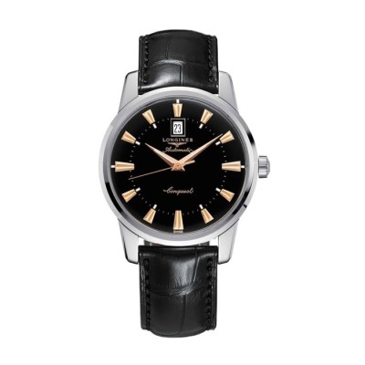 Orologio Longines Automatico Data Tempo Uomo Conquest Heritage 40mm  L16454524 [612fed91]