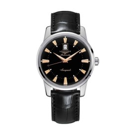 Orologio Longines Automatico Data Tempo Uomo Conquest Heritage 40mm  L16454524 [612fed91]