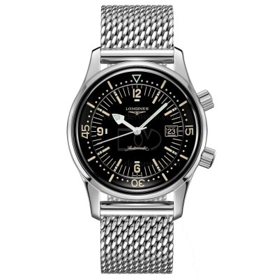The Longines Legend Diver Watch  L33744506 [f1d8c9a1]