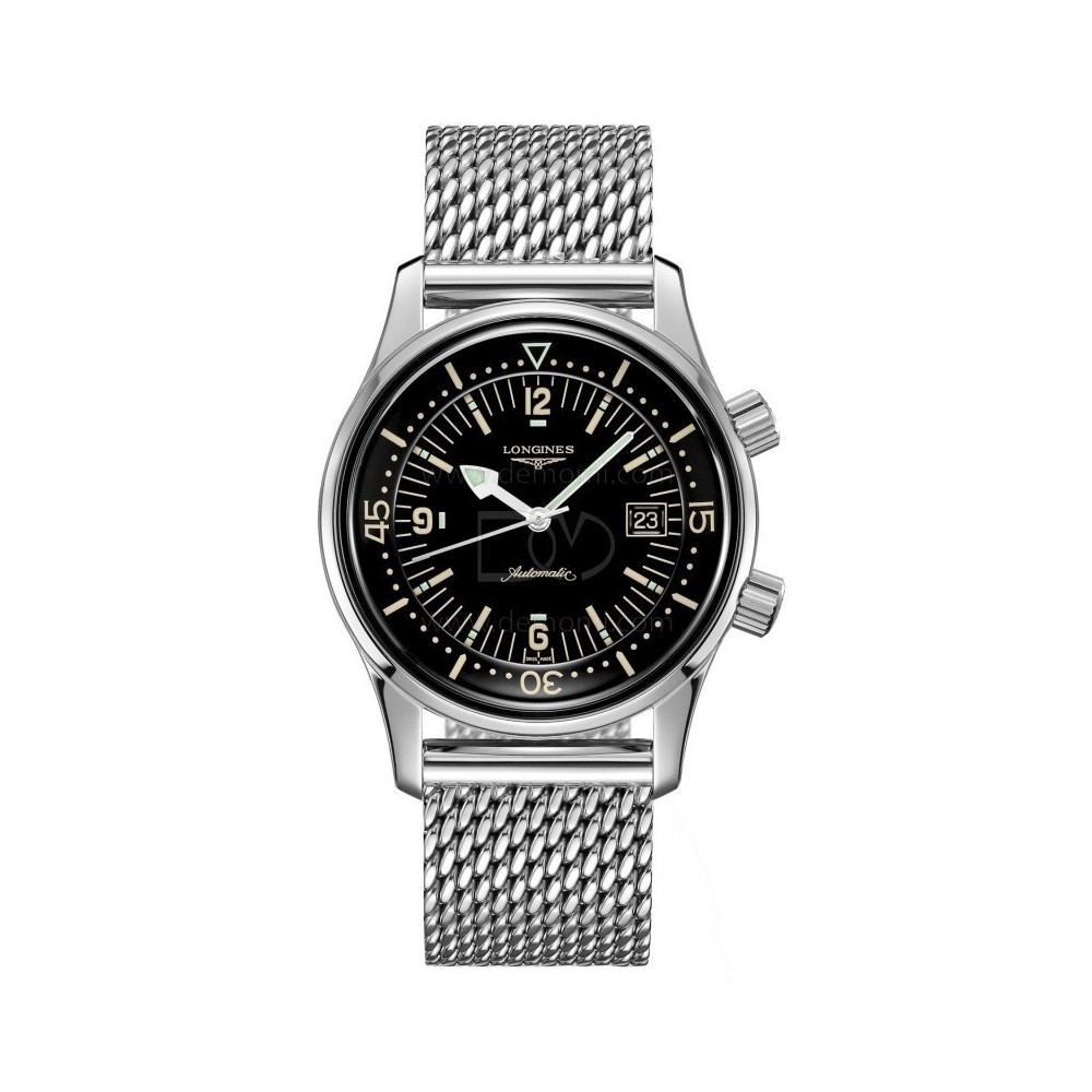 The Longines Legend Diver Watch  L33744506 [f1d8c9a1]