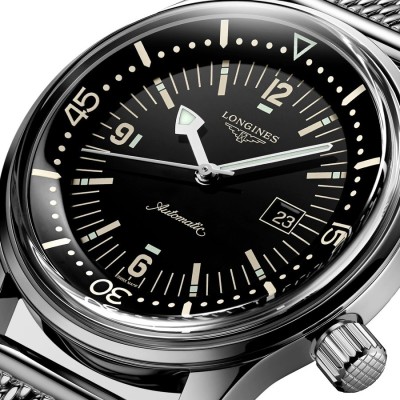 The Longines Legend Diver Watch  L33744506 [28fe8aac]